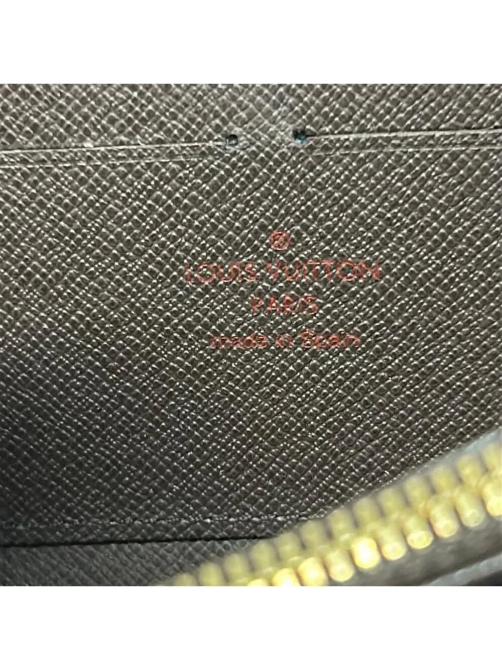 Louis Vuitton Wallet Damier Zippy Ebene